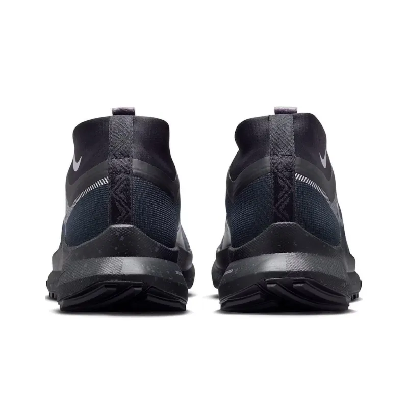 Nike Pegasus Trail 4 Gore Tex Dark Obsidian Metallic Silver Women's-3
