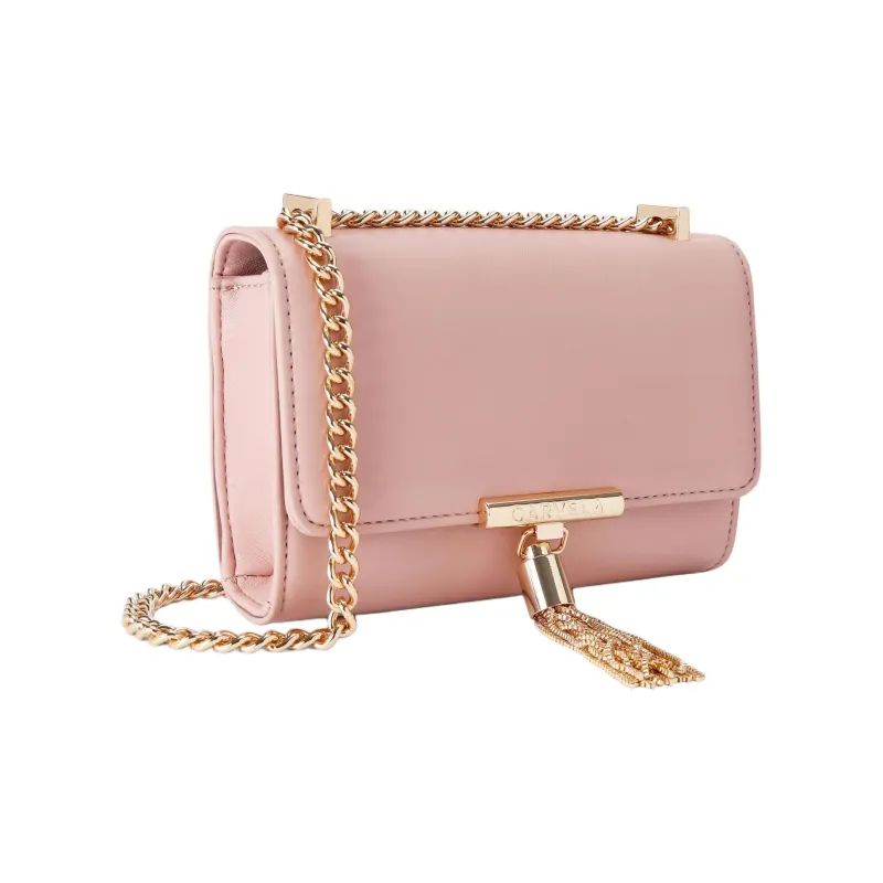 Kurt Geiger London Leather Portable Crossbody Bag Shoulder Bag Mini Women's Pink-2