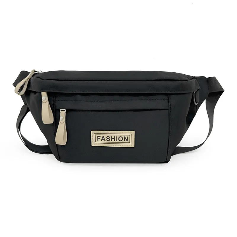 Parker Bear Nylon Solid Color Minimalist Style Elegance Versatile Style University Unisex-0