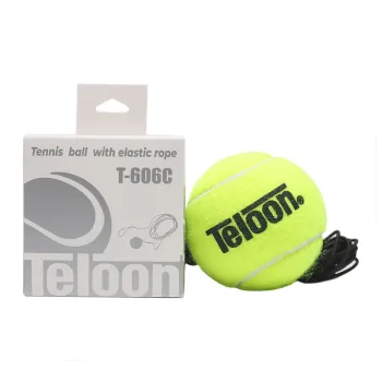 Teloon T606c Tennis Balls Wool Training Ball Training 63.5 66.7mm Neon Green