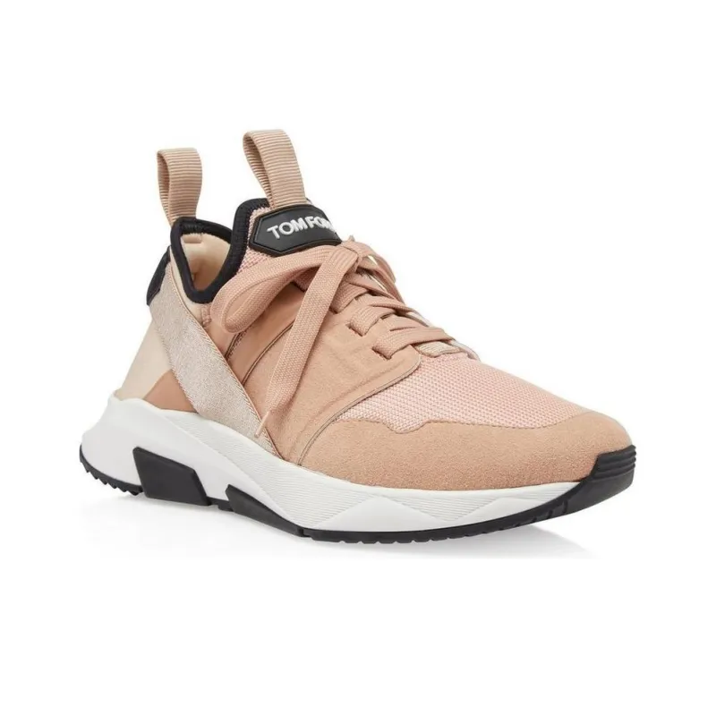TOM FORD Jago Low Top Casual Shoes Women's Nude-2