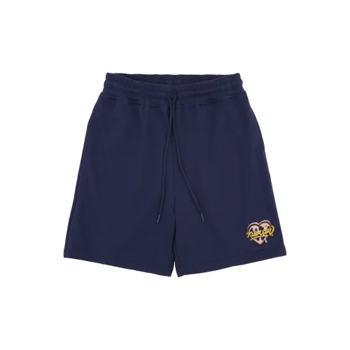 Nerdy Casual Shorts Unisex Dark Blue