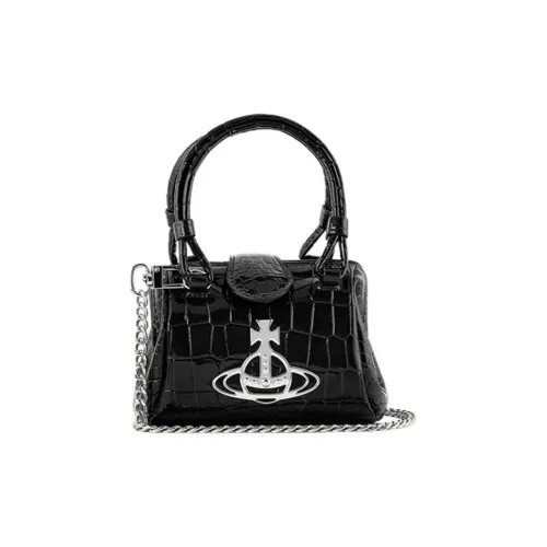 Vivienne Westwood Polyurethane Shoulder Bag, Crossbody Bag, Handbag Mini Women's Black