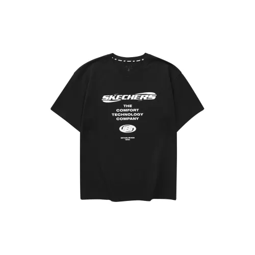 Skechers Sports Life Collection T-Shirts Men Carbon Black