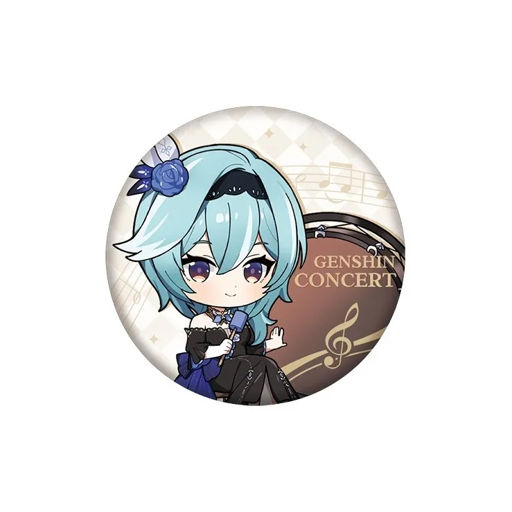 GenShin Xiao, Zhongli, Tartaglia, Abul, Eula, Ganyu, Diona Dust World Splendid Collection Character Q Version Badges-5