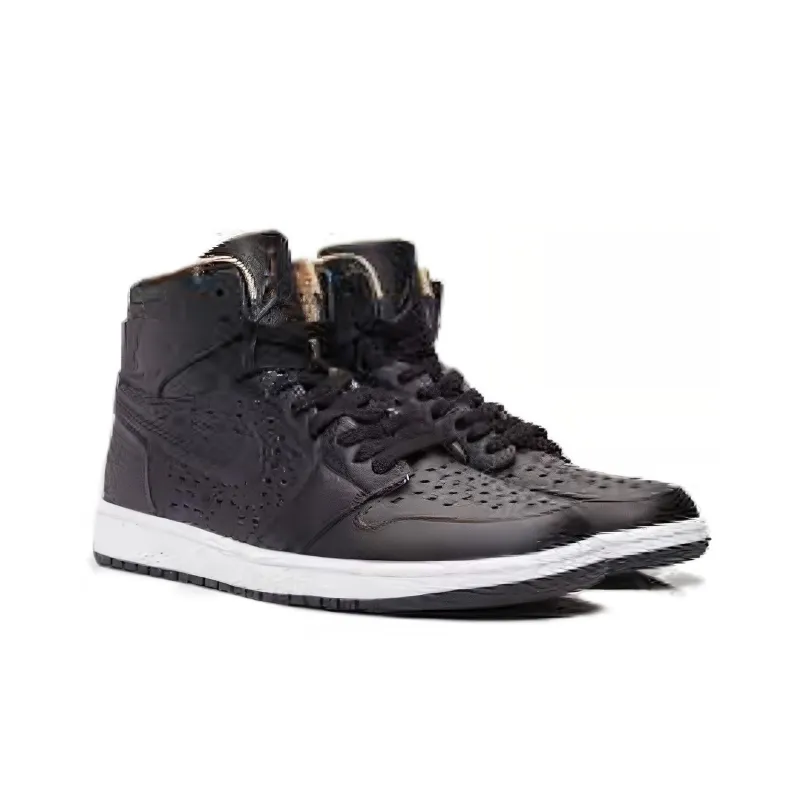 Jordan 1 Retro Black Vachetta Tan-2