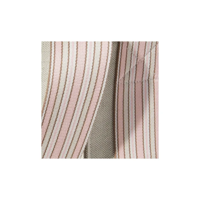 Loro Piana Cotton Blended With Linen Tote Bag Shopping Bag Handbag Mini Women's Lotus Green/Pink Sunrise/Warm Brown-3