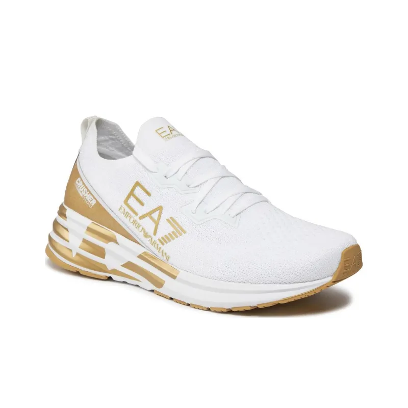 EMPORIO ARMANI EA7 Low Top Casual Shoes Men's White-2