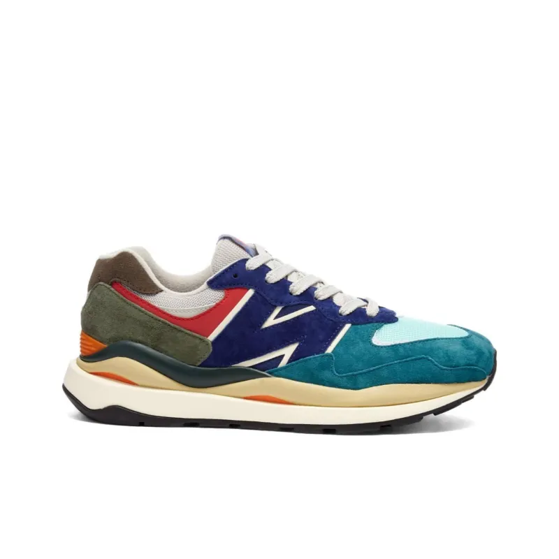 New Balance 57/40 Green Navy Orange Red-1