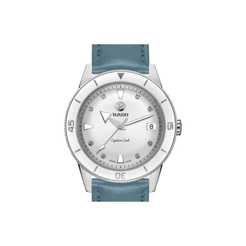 RADO Automatic Mechanical Movement Women's Watch Watch Silver Dial Stainless Steel Watch Case R32500718