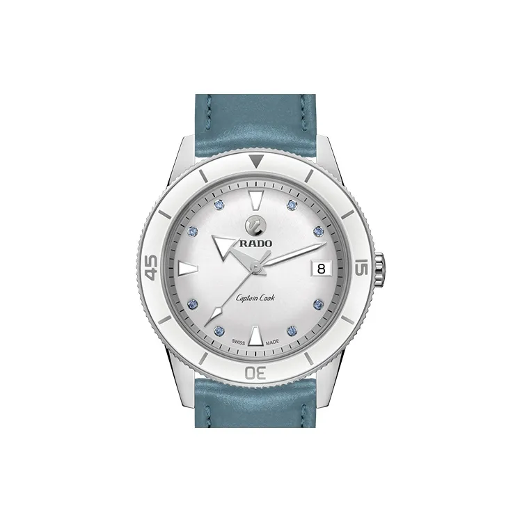 RADO Automatic Mechanical Movement Women's Watch Watch Silver Dial Stainless Steel Watch Case R32500718-0
