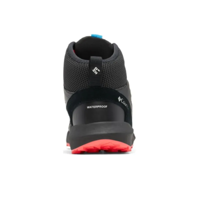 Columbia TRAILSTORM MID Cushioning Anti-Slip And Wear-Resistant Low-Top Trekking Shoes Women's Black Orange Loose Fit-3