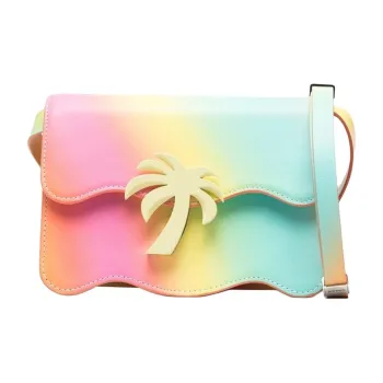 PALM ANGELS Palm Beach Rainbow Printed Shoulder Bag