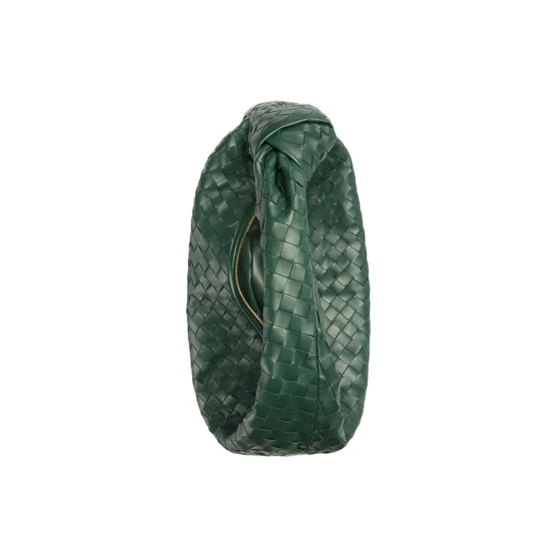 Bottega Veneta JODIE Lambskin Handbag Small Size Women's Rain Tree Green-2