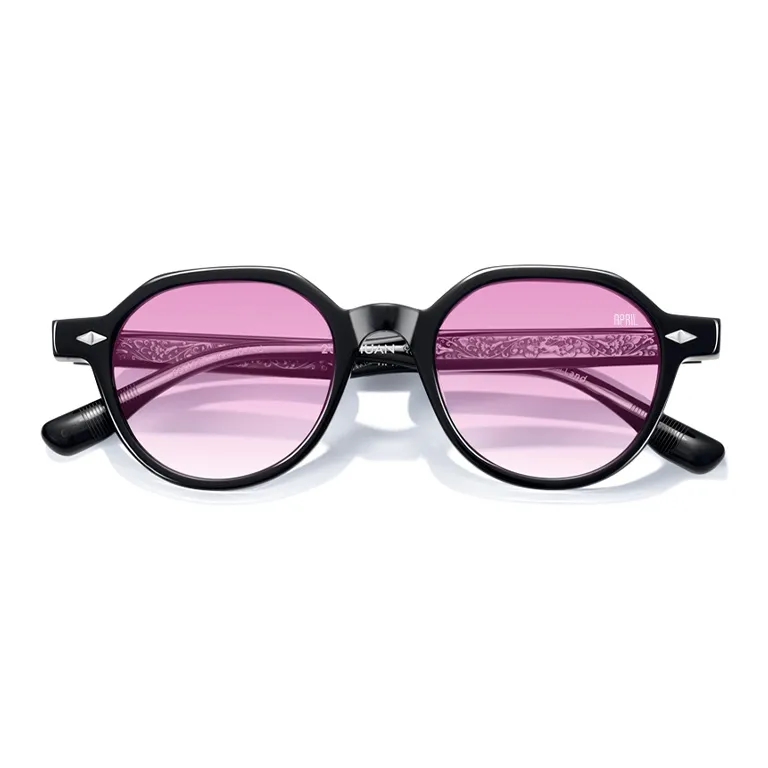 APRIL Plate Frame Irregular Shape Sunglasses With Polarized Lenses Unisex-25