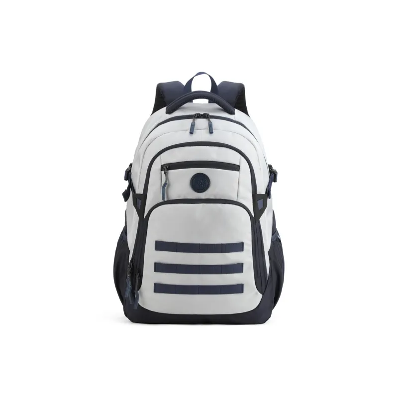 AOKING AK Oxford Backpack Large Size Unisex Black/Gray/Pink-0
