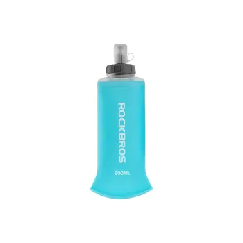ROCKBROS Outdoor Water Equipment Water Container 500ml PP+TPU+liquid Silicone
