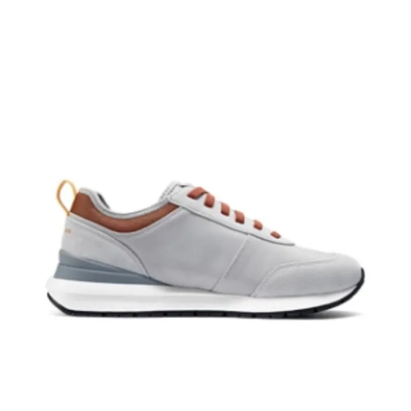 Skechers Cushioning Breathable Low Top Training Running Shoes Men's Ivory-1