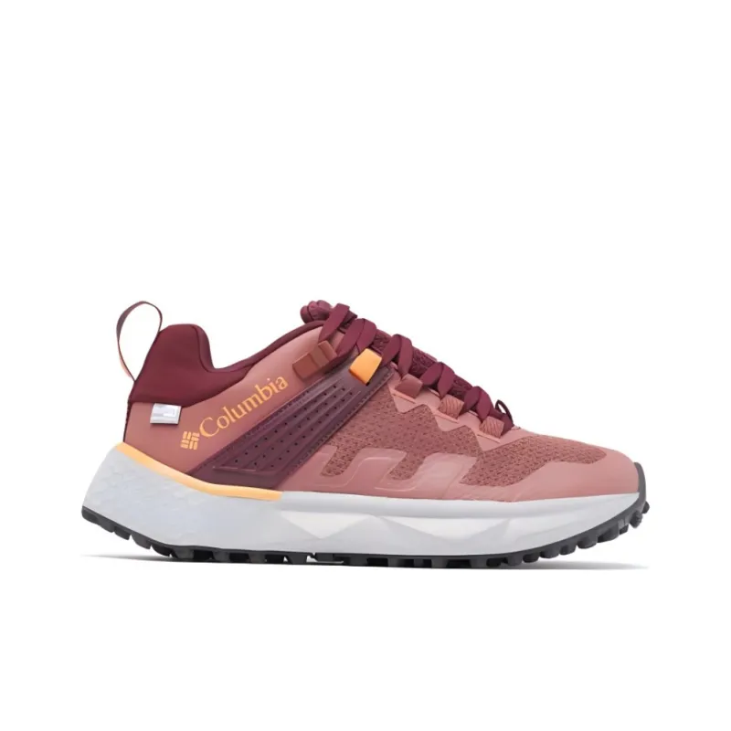 Columbia FACET 75 Cushioned Slip Resistant Abrasion Resistant Low Top Hiking Shoes Women's Red-1