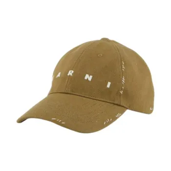 MARNI Logo Embroidered Hat