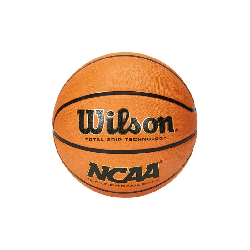 Wilson NCAA Rubber Basketball Brown Size 7 Training Unisex-1