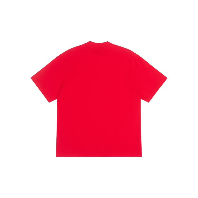 JEFF HAMILTON SS24 T Shirt Unisex Red-1