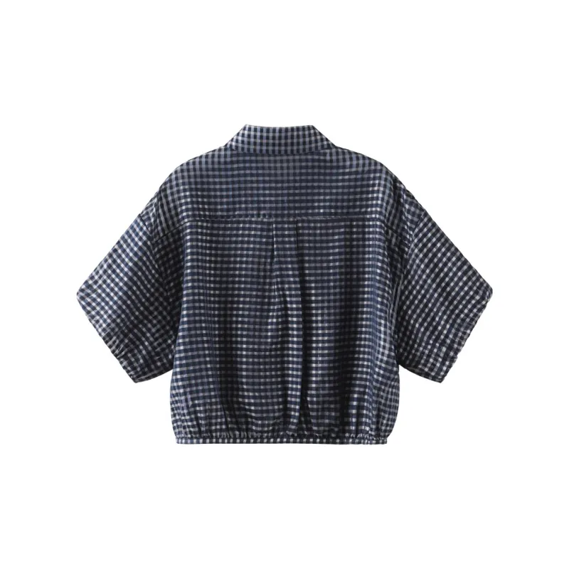 MAIGRE SIMHAT Shirt Women's Deep Sea Blue-1