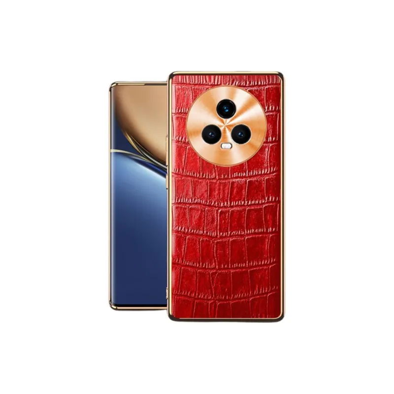 Mivana Leather Material Electroplated Genuine Leather Crocodile Pattern Phone Case Compatible With 'Magic5 Pro/Magic5'-7