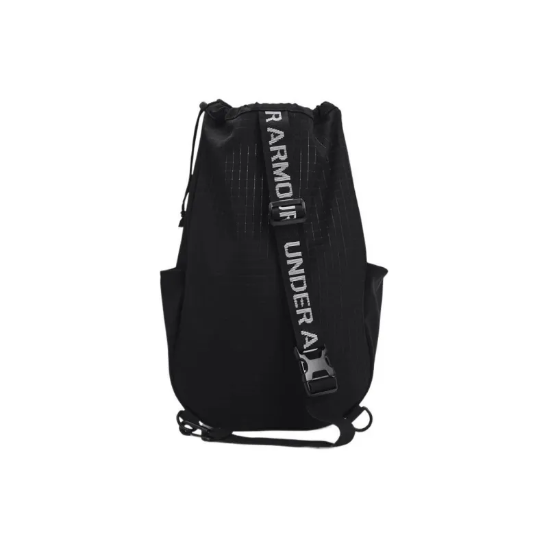 Under Armour Polyester Crossbody Bag Regular Unisex Black-4