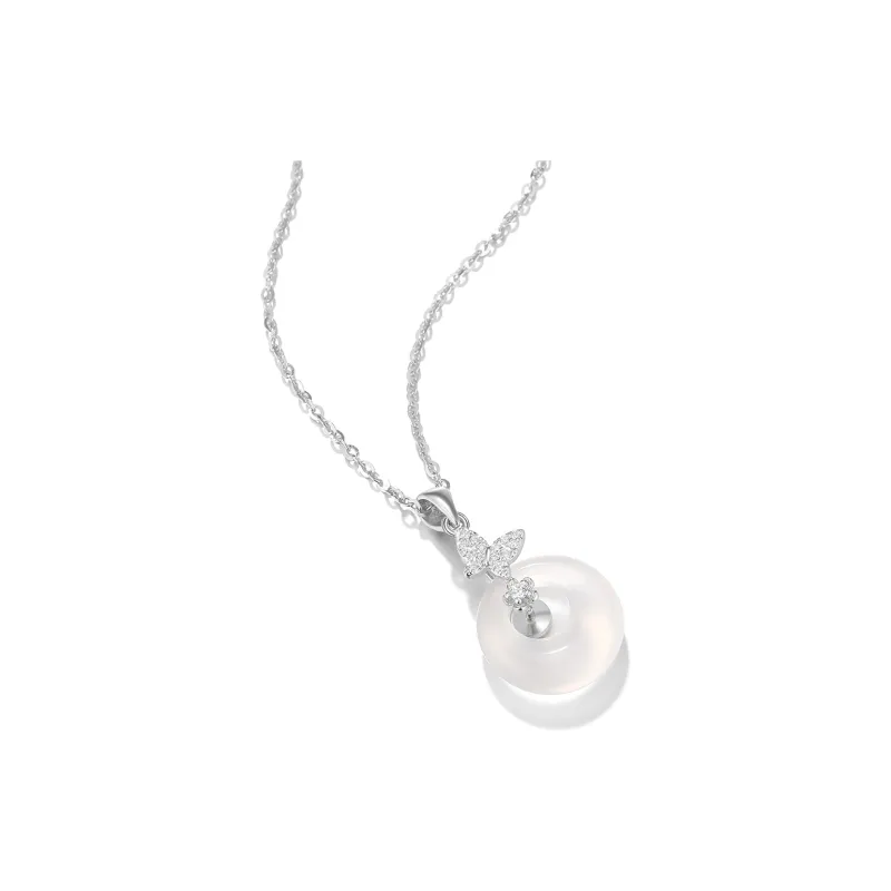 Clect Chalcedony Necklaces Women's-2