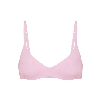 SKIMS WIRELESS FORM PUSH-UP PLUNGE BRA Bra Women's 1 Pack Baby Pink/Light Pink