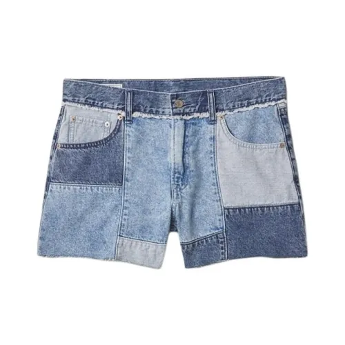 GAP Denim Shorts Women's Medium Bright Blue