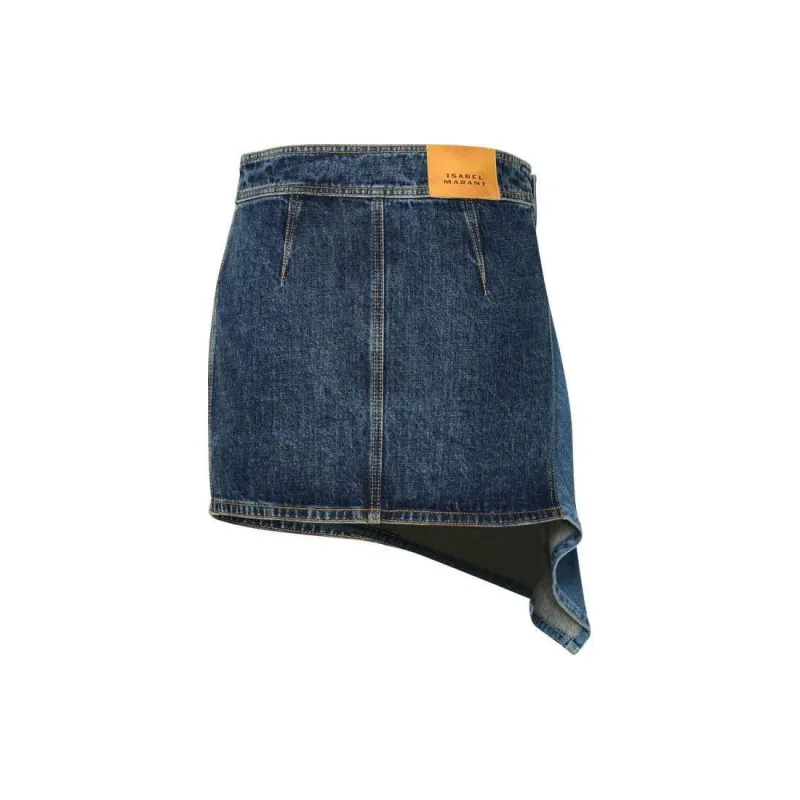ISABEL MARANT Denim Short Skirts Women's Blue-1
