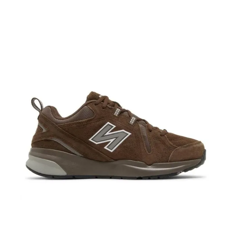 New Balance 608v5 Chocolate Brown White-1