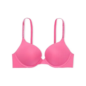 Victoria's Secret THE T-SHIRT Bombshell Push-Up Smooth Mb T-St Bra/Hd P Bra Women's Fuchsia