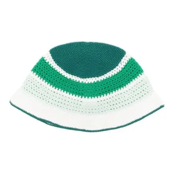 CASABLANCA Stripe Crochet Hat