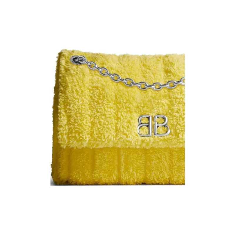 Balenciaga Polyester Handbag, Shoulder Bag Women's Yellow-5