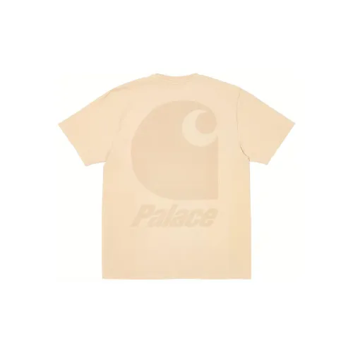 Carhartt Wip PALACE X Carhartt WIP FW23 Co-branded Series T-Shirts Unisex Off White