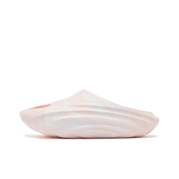 QIAODAN Gravitational Drag Slide Slippers Men's Pink White