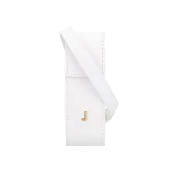 Jacquemus Leather Lipstick Purse Shoulder Bag Crossbody Bag Women's White