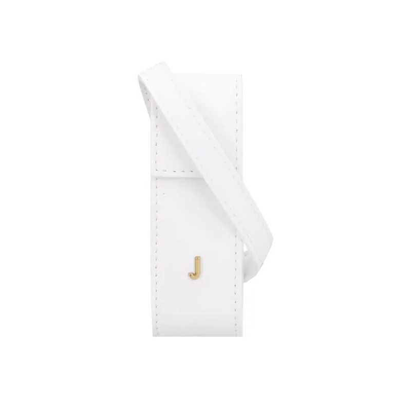Jacquemus Leather Lipstick Purse Shoulder Bag Crossbody Bag Women's White-0
