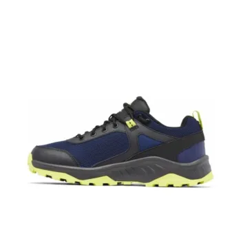 Columbia TRAILSTORM ASCEND Waterproof And Breathable Low Top Trekking Shoes Men's Blue Black Yellow
