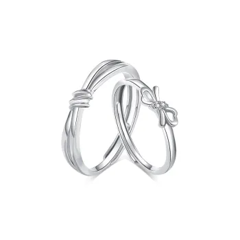 Asia Star Sterling Silver Rings Unisex