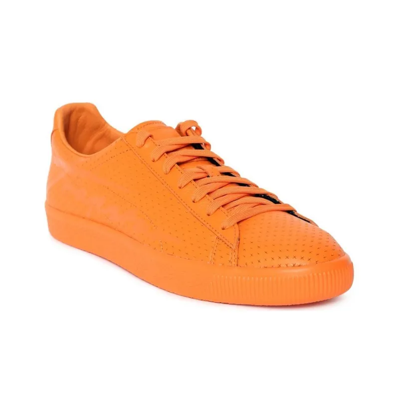 PUMA Clyde Perforated Trapstar Golden Poppy-3