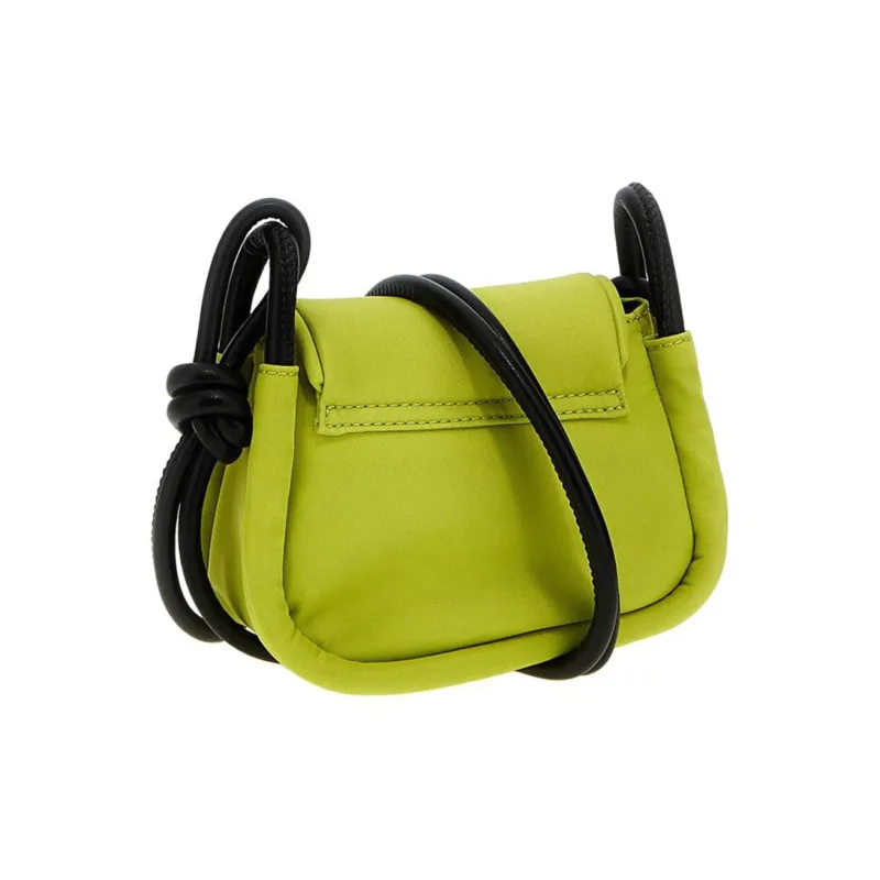 GANNI Technical Fabric Shoulder Bag Crossbody Bag Mini Women's Green-3
