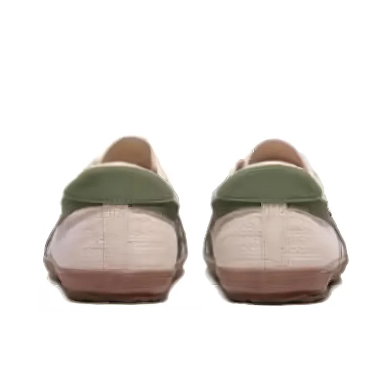 Asics TSG 110 Wear Resistant Low Top Skateboard Shoes Unisex Beige Green-3