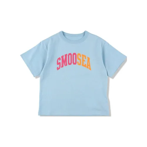 WIND AND SEA T-Shirts Men Light Blue