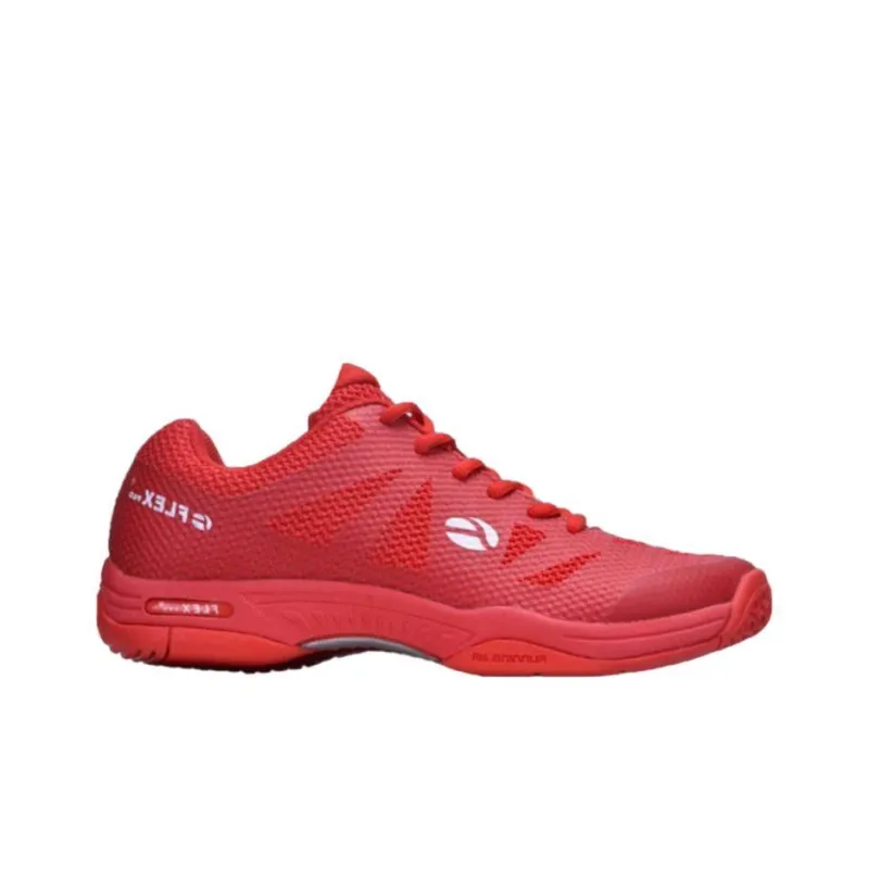 FLEX PRO Anti-Slip And Wear-Resistant Breathable Low-Top Badminton Shoes Unisex Red-1