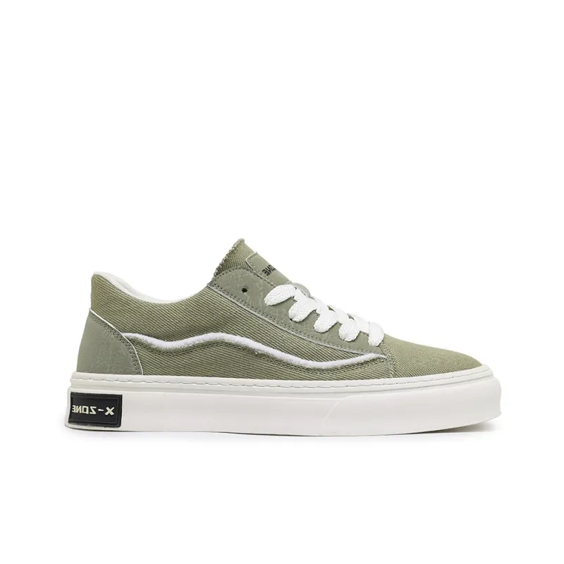 X ZONE Beggar Shoes Slip Resistant, Abrasion Resistant, Breathable Low Top Canvas Shoes Men's-7