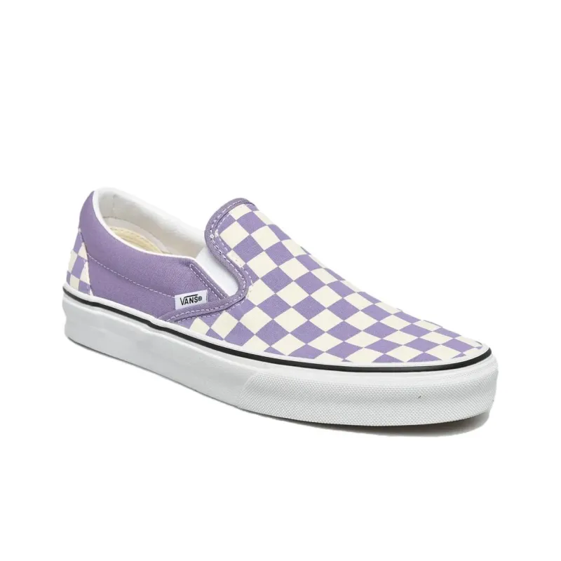 Vans Classic Slip On Checkerboard Chalk Violet-2